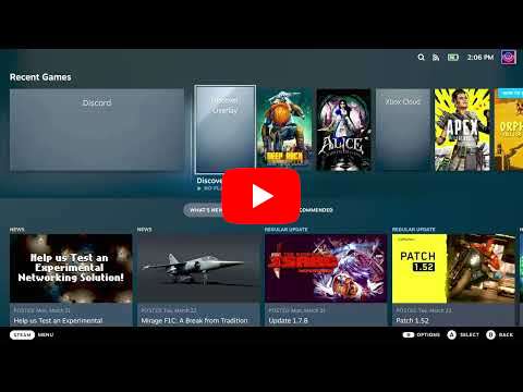 GamingOnLinux video showcasing Discover overlay
